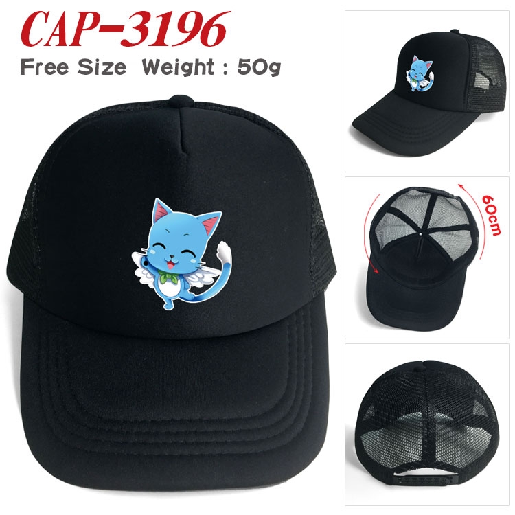 Fairy tail Anime print outdoor leisure cap CAP3196