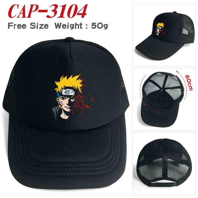 Naruto Anime print outdoor leisure cap CAP3104