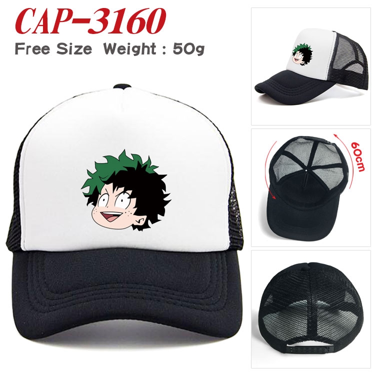 My Hero Academia Anime print outdoor leisure cap CAP3160
