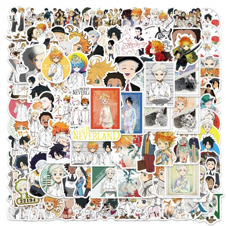 The Promised Neverland Doodle stickers Waterproof stickers a set of 100 price for 5 sets
