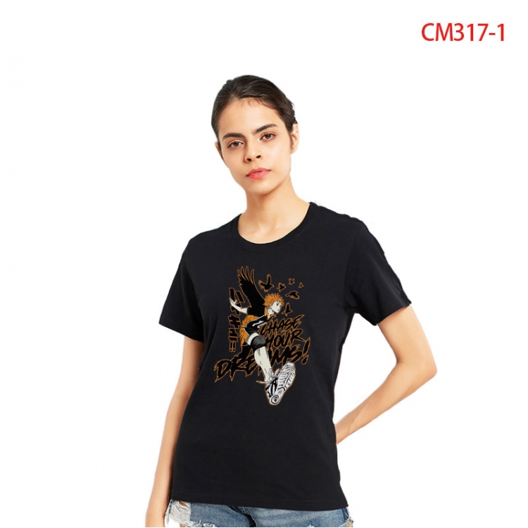Death note Women's Printed short-sleeved cotton T-shirt from S to 3XL  CM317-1