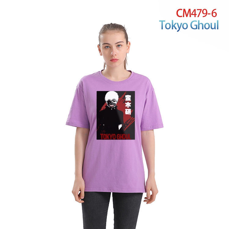 Tokyo Ghoul Women's Printed short-sleeved cotton T-shirt from S to 3XL  CM-479-6