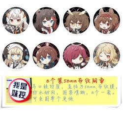 Arknights Anime round Badge cl...