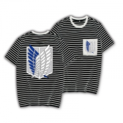 Shingeki no Kyojin Striped let...