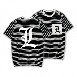 Death note Striped Letters Col...