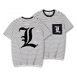 Death note Striped Letters Col...