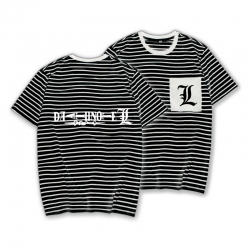 Death note Striped Letters Col...