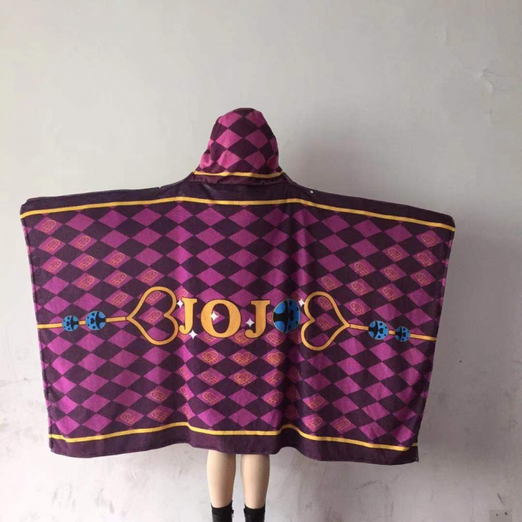 JoJos Bizarre Adventure Full color COS kimono flannel cloak jacket 1X1.7M