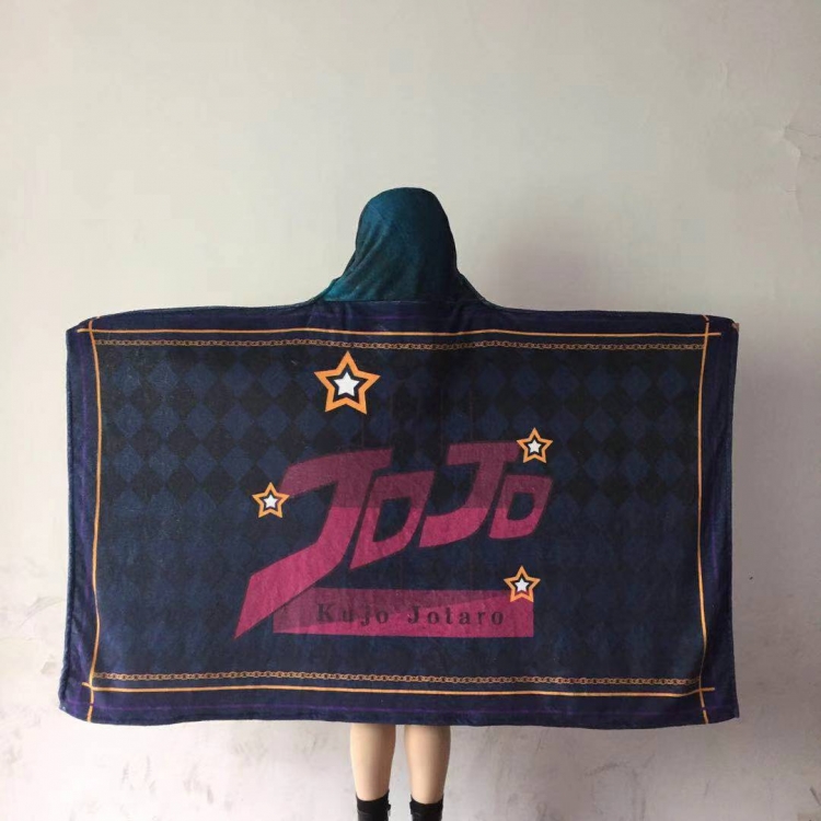 JoJos Bizarre Adventure Full color COS kimono flannel cloak jacket 1X1.7M