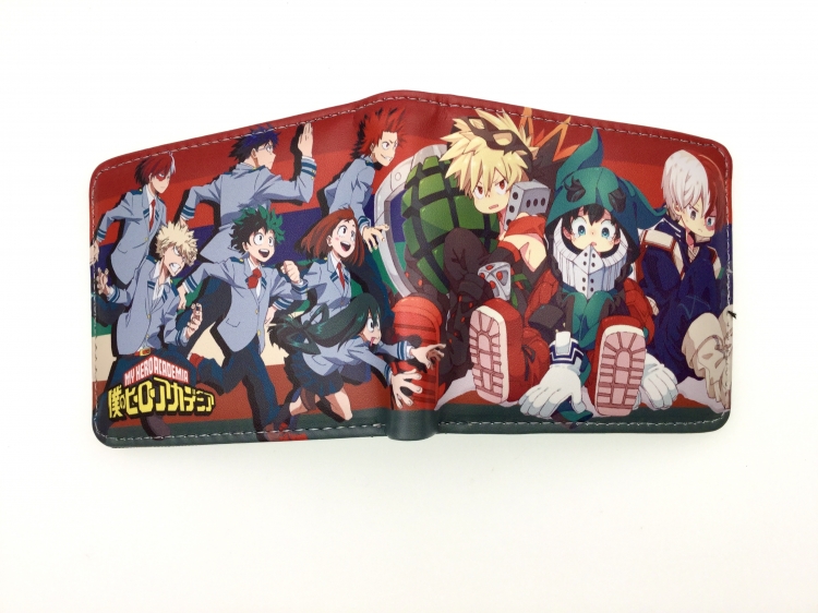 My Hero Academia two fold Short wallet 11X9.5CM 60G style A