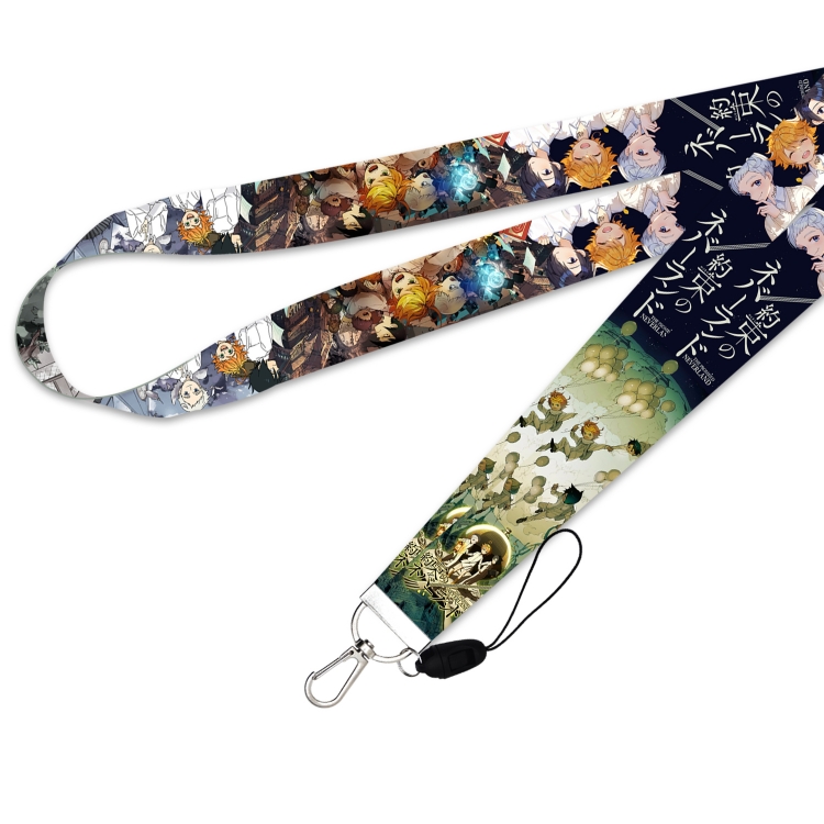 The Promised Neverland Silver buckle long mobile phone lanyard 45cm price for 10 pcs