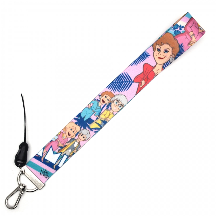The Golden Girls Silver buckle Short mobile phone lanyard 22.5cm price for 10 pcs