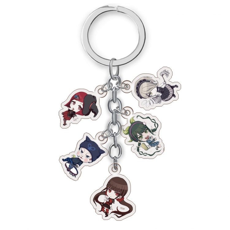 Dangan-Ronpa Anime acrylic Key Chain price for 5 pcs A236