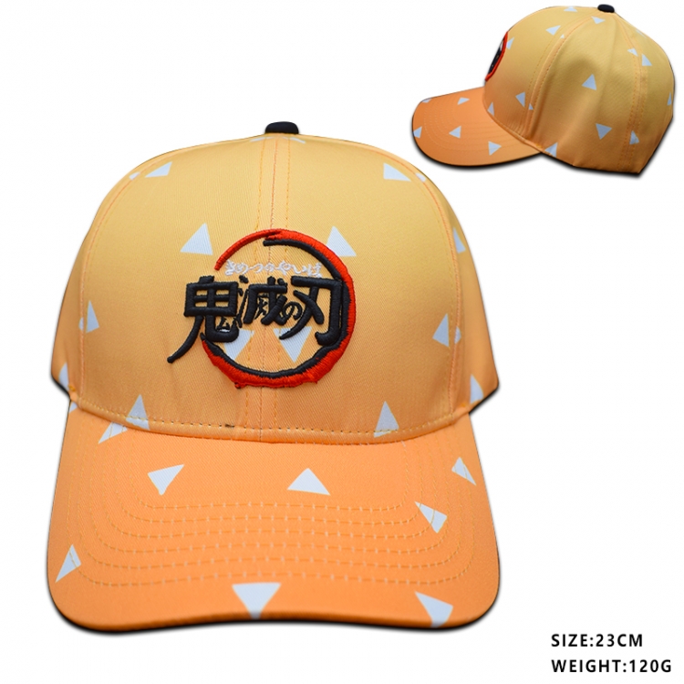 Demon Slayer Kimets Baseball cap outdoor shade cartoon net cap