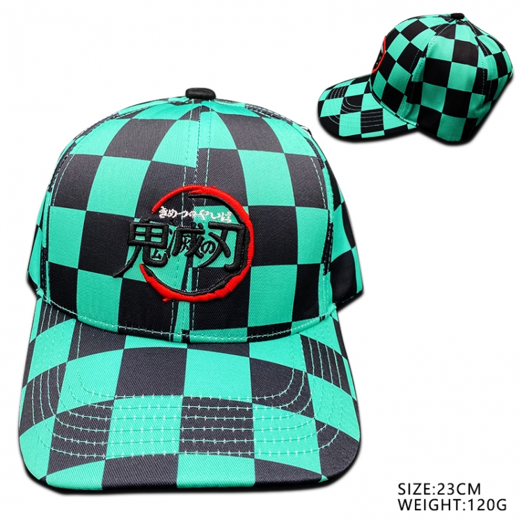 Demon Slayer Kimets Baseball cap outdoor shade cartoon net cap