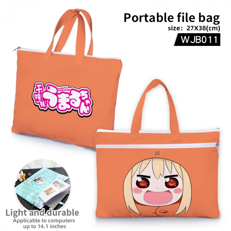 Himouto! Umaru-chan Anime portable file bag Handbag  27x38cm WJB011