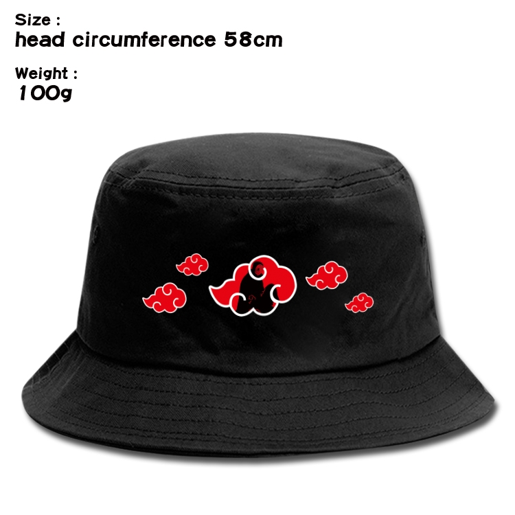 Naruto Anime canvas fisherman hat sun hat 58cm 100g