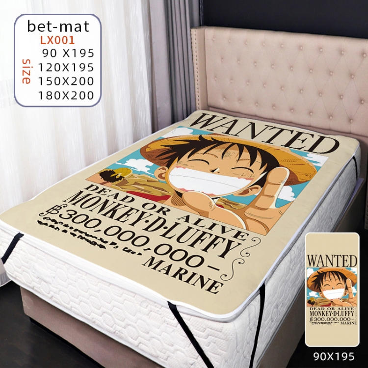 One Piece Anime summer mat 180x200 LX001