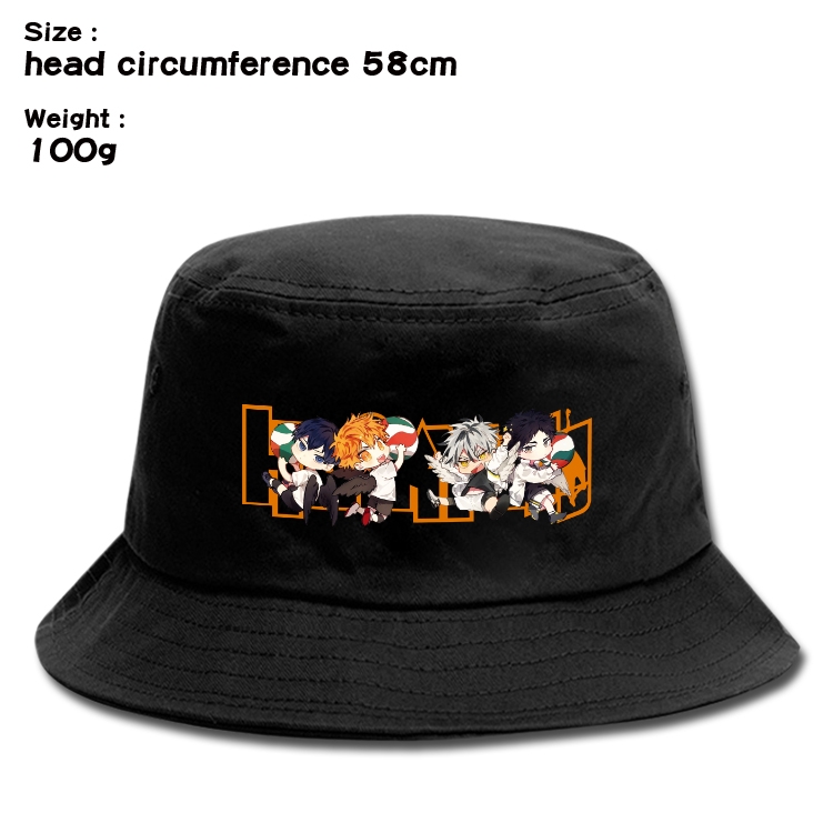 Haikyuu!! Anime canvas fisherman hat sun hat 58cm 100g