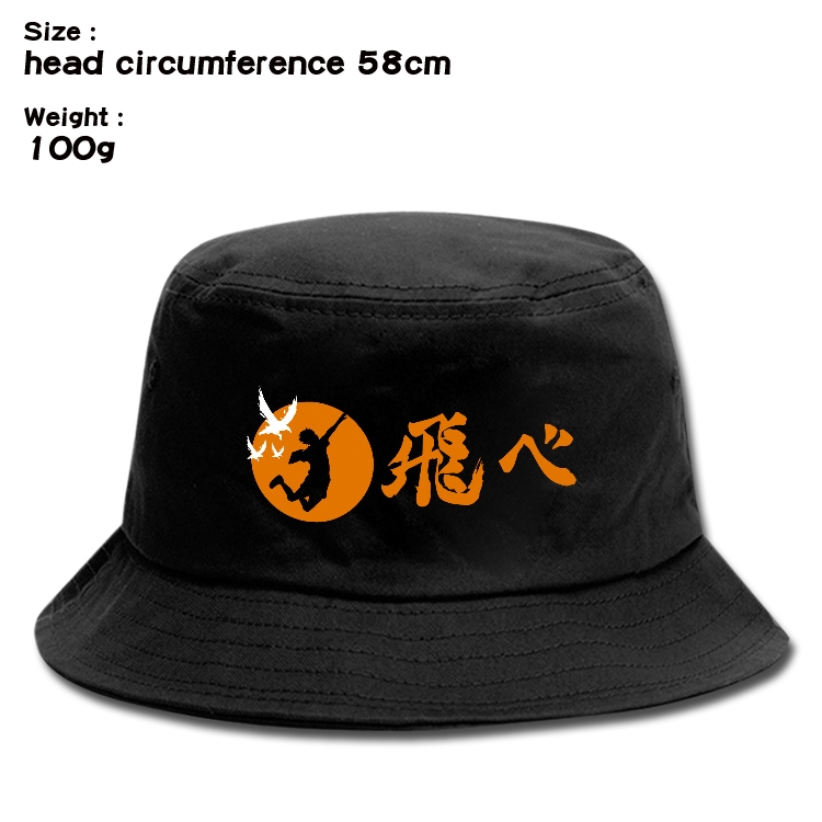 Haikyuu!! Anime canvas fisherman hat sun hat 58cm 100g