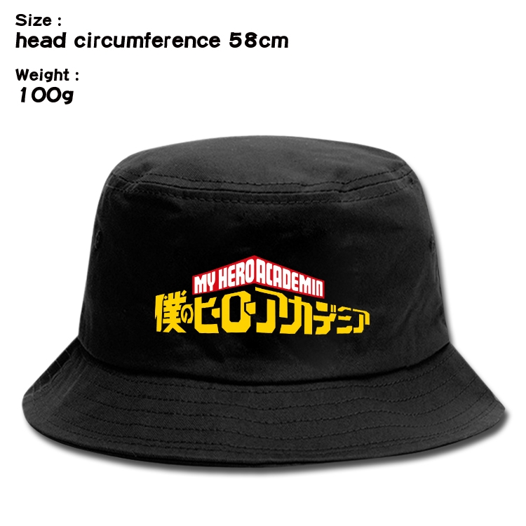 My Hero Academia Anime canvas fisherman hat sun hat 58cm 100g