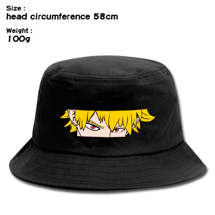 My Hero Academia Anime canvas fisherman hat sun hat 58cm 100g