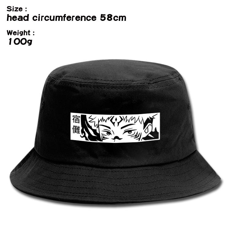 Jujutsu Kaisen  Anime canvas fisherman hat sun hat 58cm