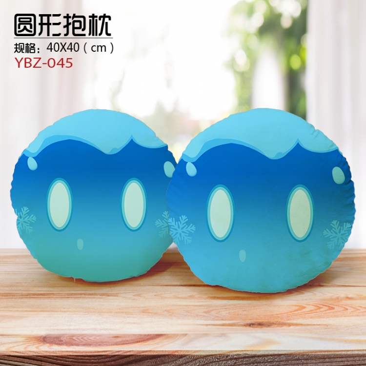 Genshin Impact  Personalized plush round pillow 40x40cm YBZ045