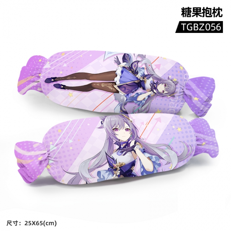 Genshin Impact  Game plush candy pillow 25x65cm TGBZ56