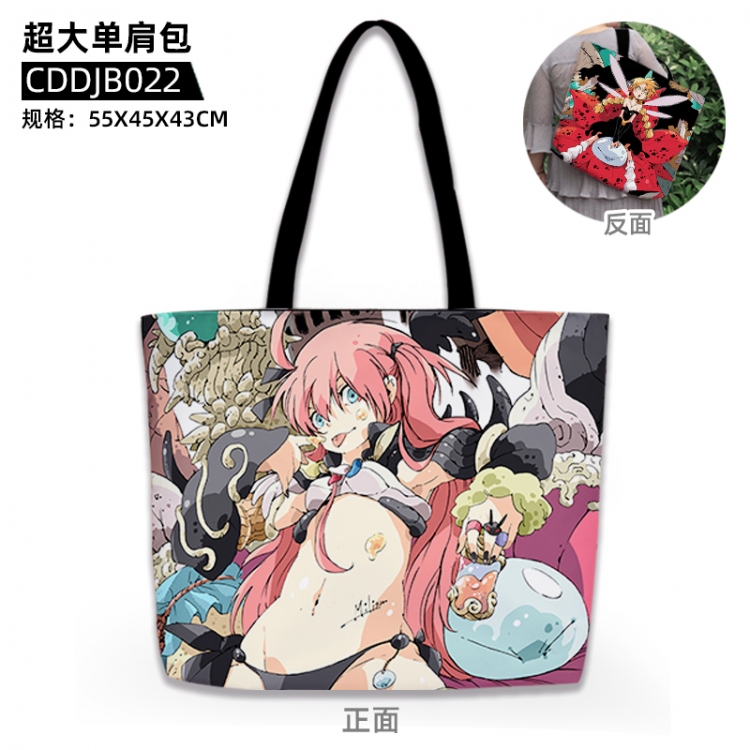 That Time I Got Slim Anime oversized shoulder bag 55x45X43cm CDDJB022