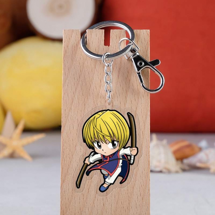 HunterXHunter Anime acrylic Key Chain  price for 5 pcs 2459