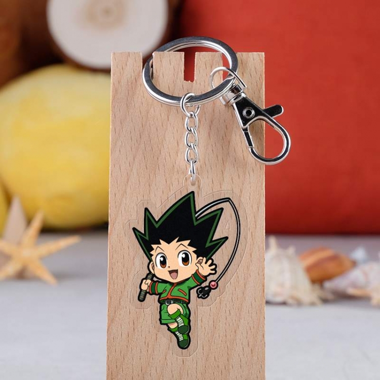 HunterXHunter Anime acrylic Key Chain  price for 5 pcs 2456