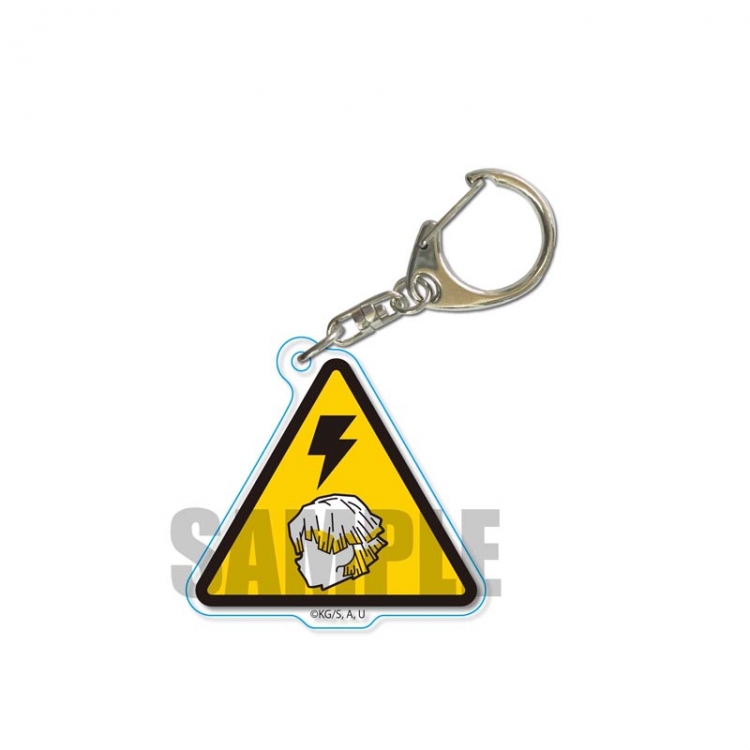 Demon Slayer Kimets Anime acrylic Key Chain price for 5 pcs 2165