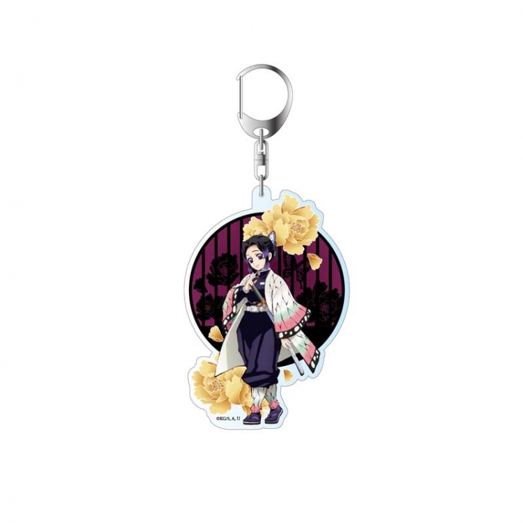 Demon Slayer Kimets Anime acrylic Key Chain price for 5 pcs 2161