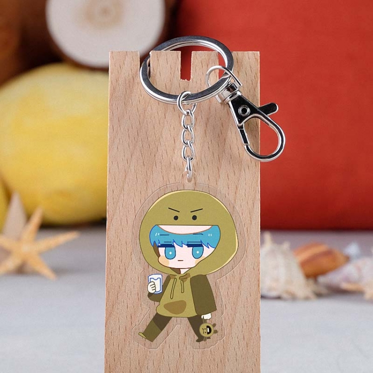 BTS Anime acrylic Key Chain  price for 5 pcs  2700