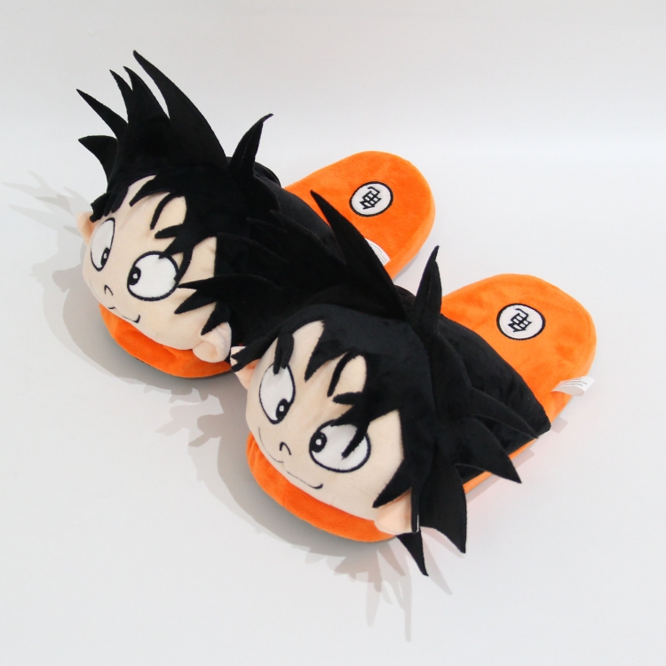 DRAGON BALL Half-pack shoes plush crystal super soft pp cotton slippers 28CM