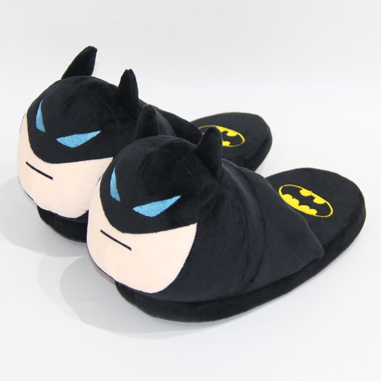 Batman Half-pack shoes plush crystal super soft pp cotton slippers 28CM