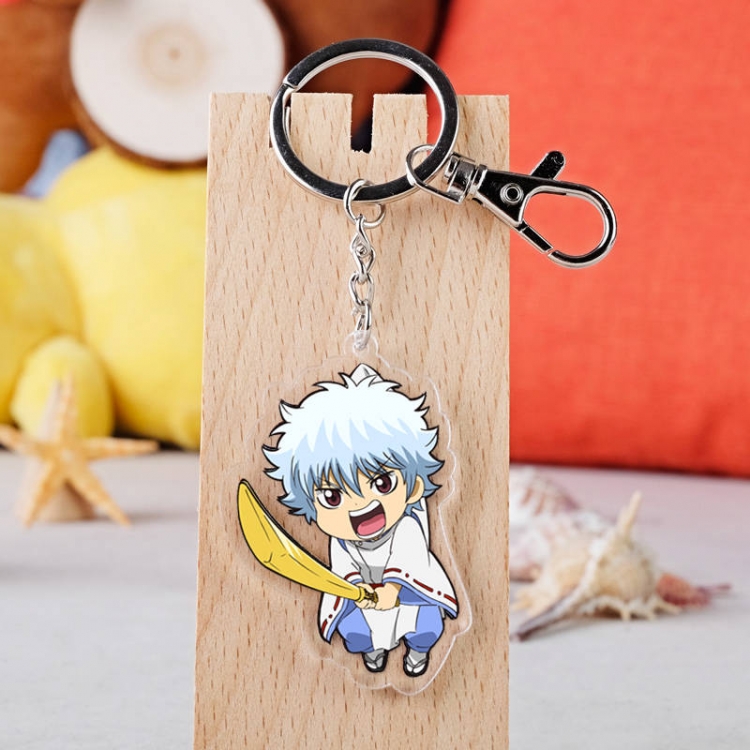 Gintama Anime acrylic Key Chain  price for 5 pcs 3279