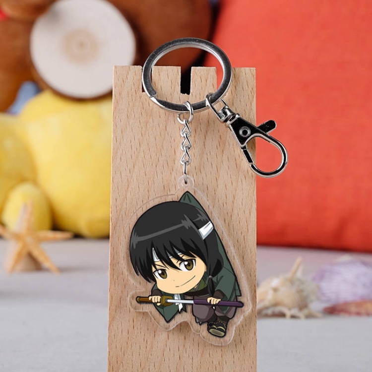 Gintama Anime acrylic Key Chain  price for 5 pcs 3293