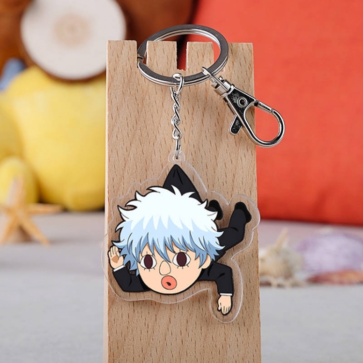 Gintama Anime acrylic Key Chain  price for 5 pcs 3287