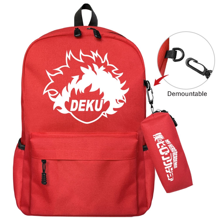 My Hero Academia Roblox  Anime student school bag backpack Pencil Bag combination