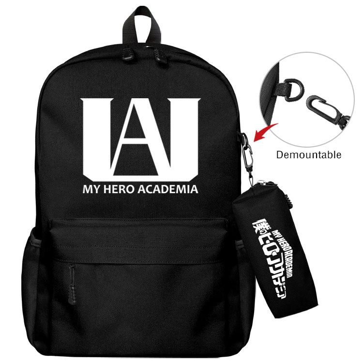 My Hero Academia Roblox  Anime student school bag backpack Pencil Bag combination