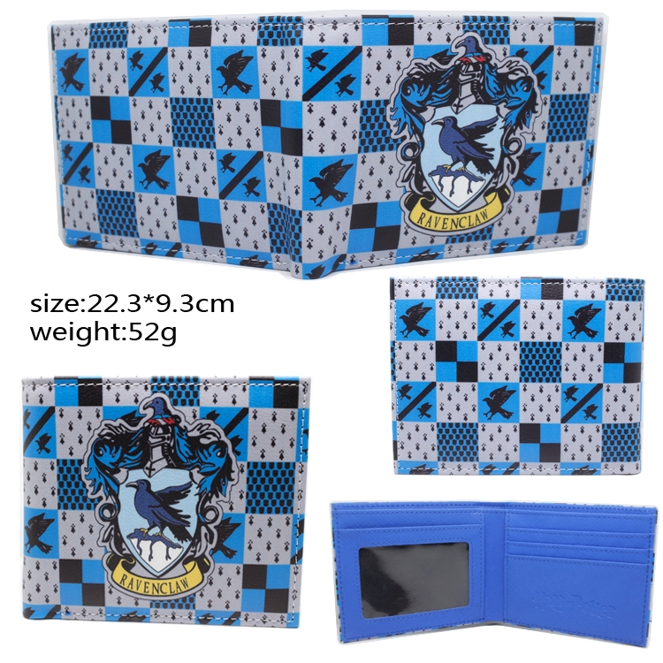 Harry Potter PU short two fold Wallet 9.5X23.5CM 86G