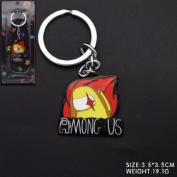 Among us Game cartoon keychain...