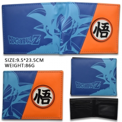 DRAGON BALL PU short two fold ...