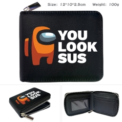 Among us Zipper UV printed bi-...