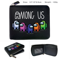 Among us Zipper UV printed bi-...