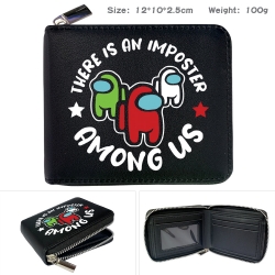 Among us Zipper UV printed bi-...