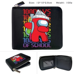 Among us Zipper UV printed bi-...