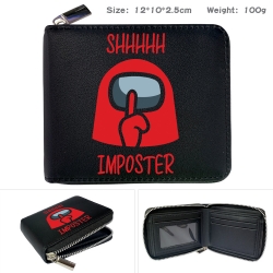 Among us Zipper UV printed bi-...
